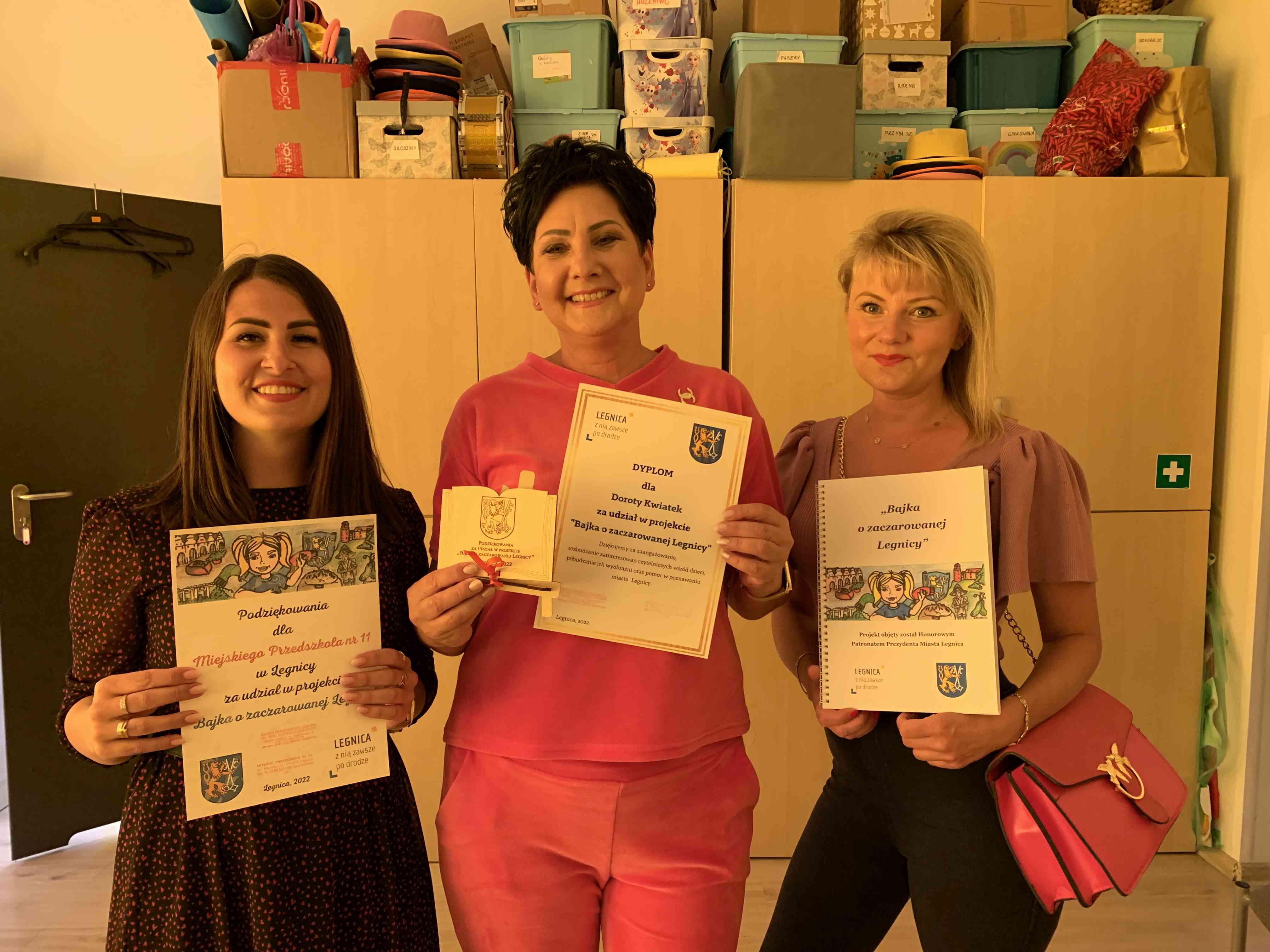 Przedszkolaki napisały bajkę o „zaczarowanej Legnicy”