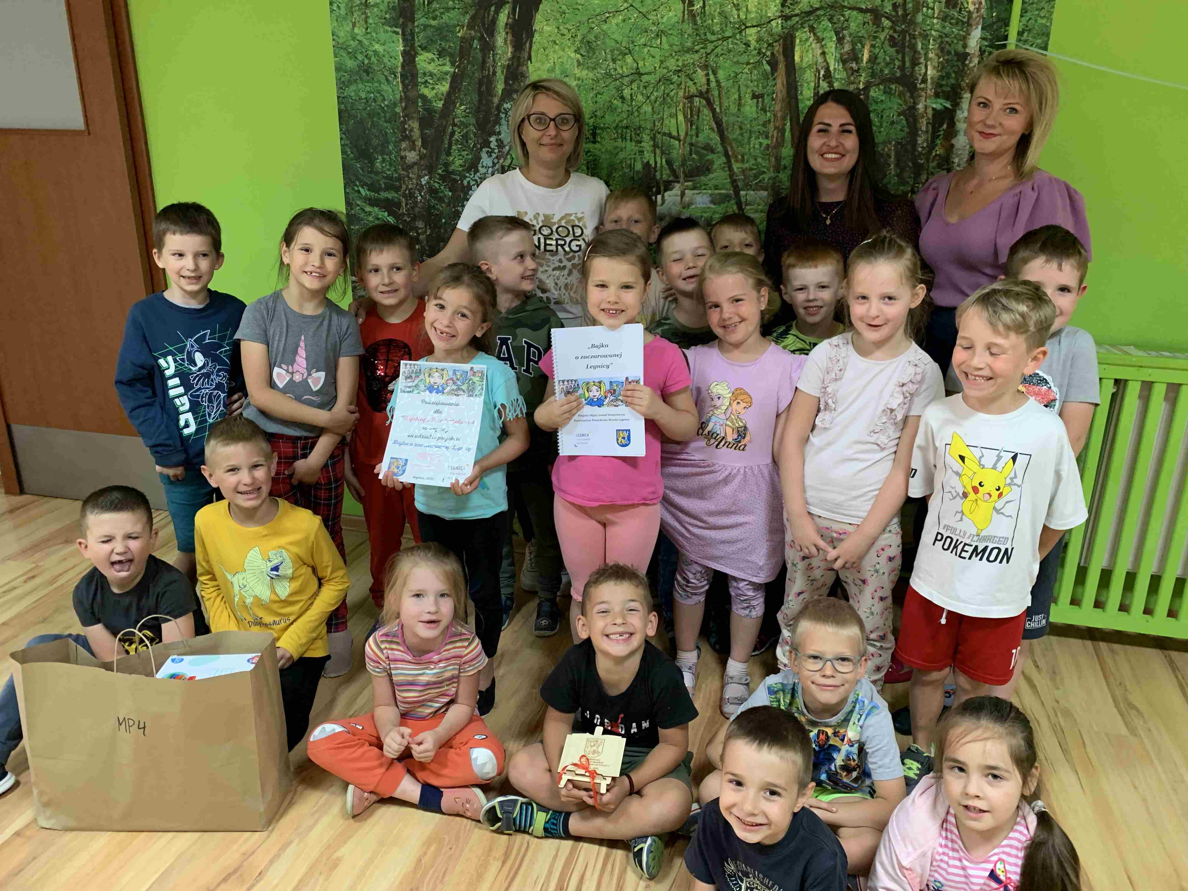Przedszkolaki napisały bajkę o „zaczarowanej Legnicy”