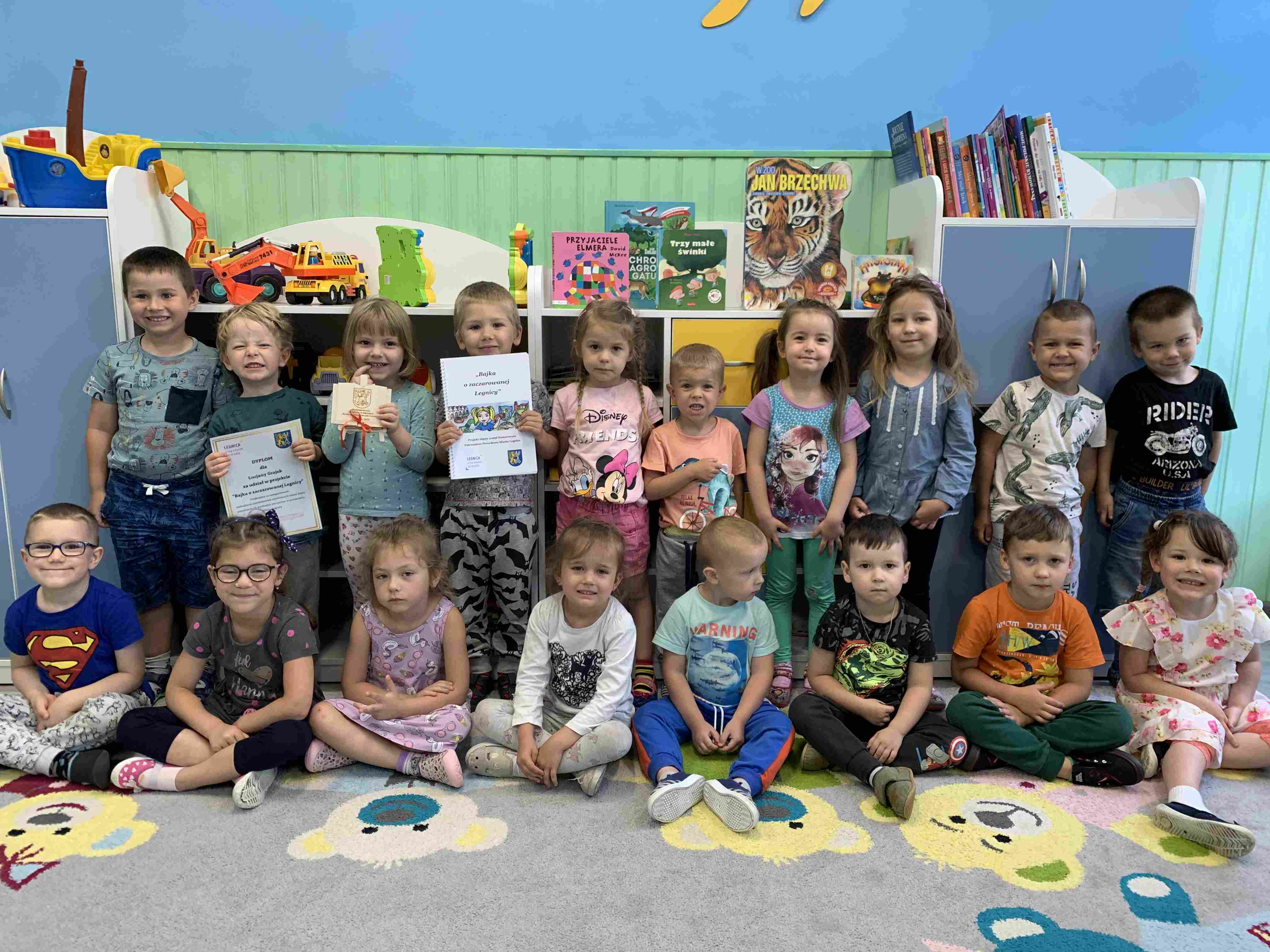 Przedszkolaki napisały bajkę o „zaczarowanej Legnicy”