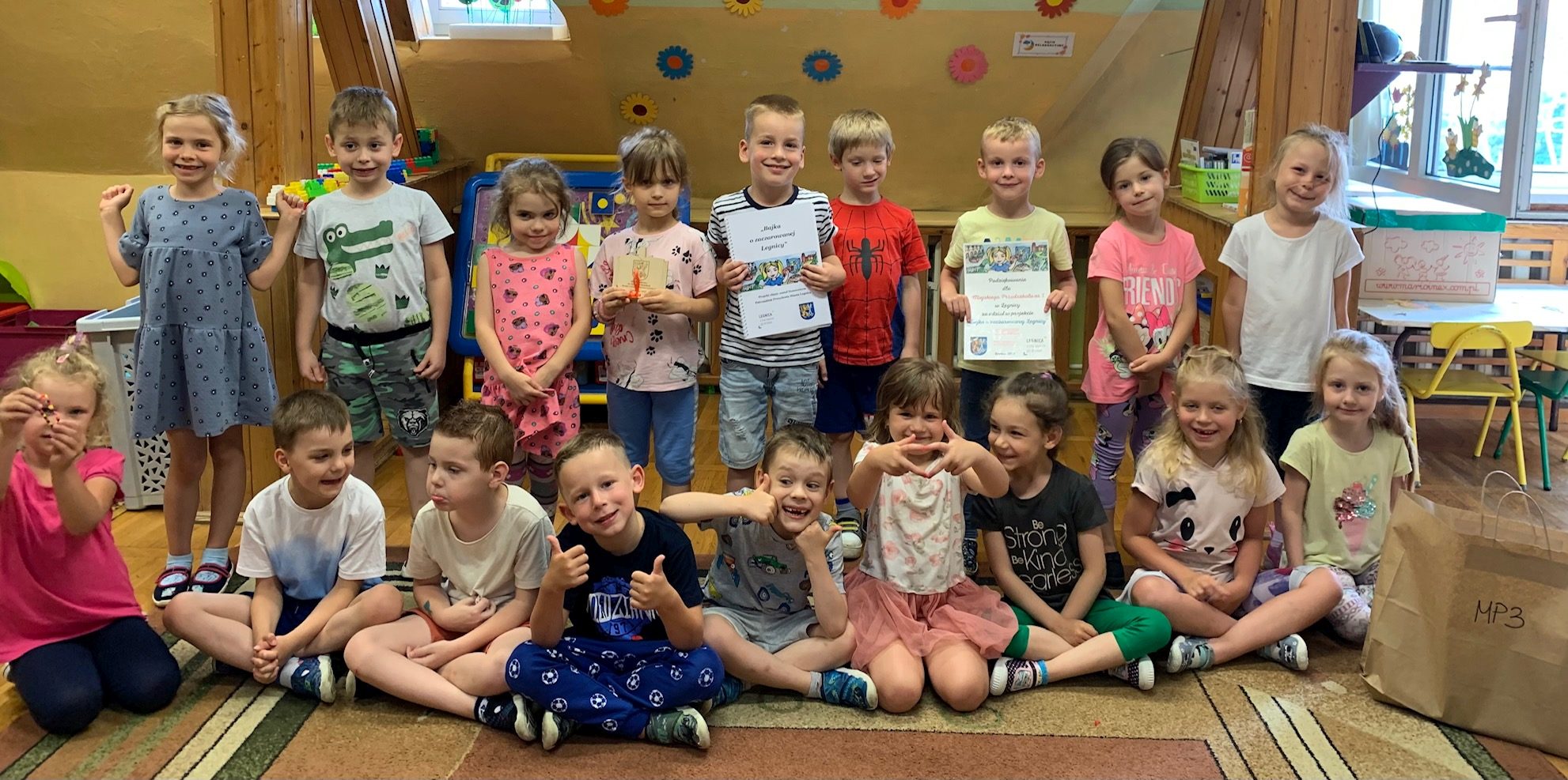 Przedszkolaki napisały bajkę o „zaczarowanej Legnicy”