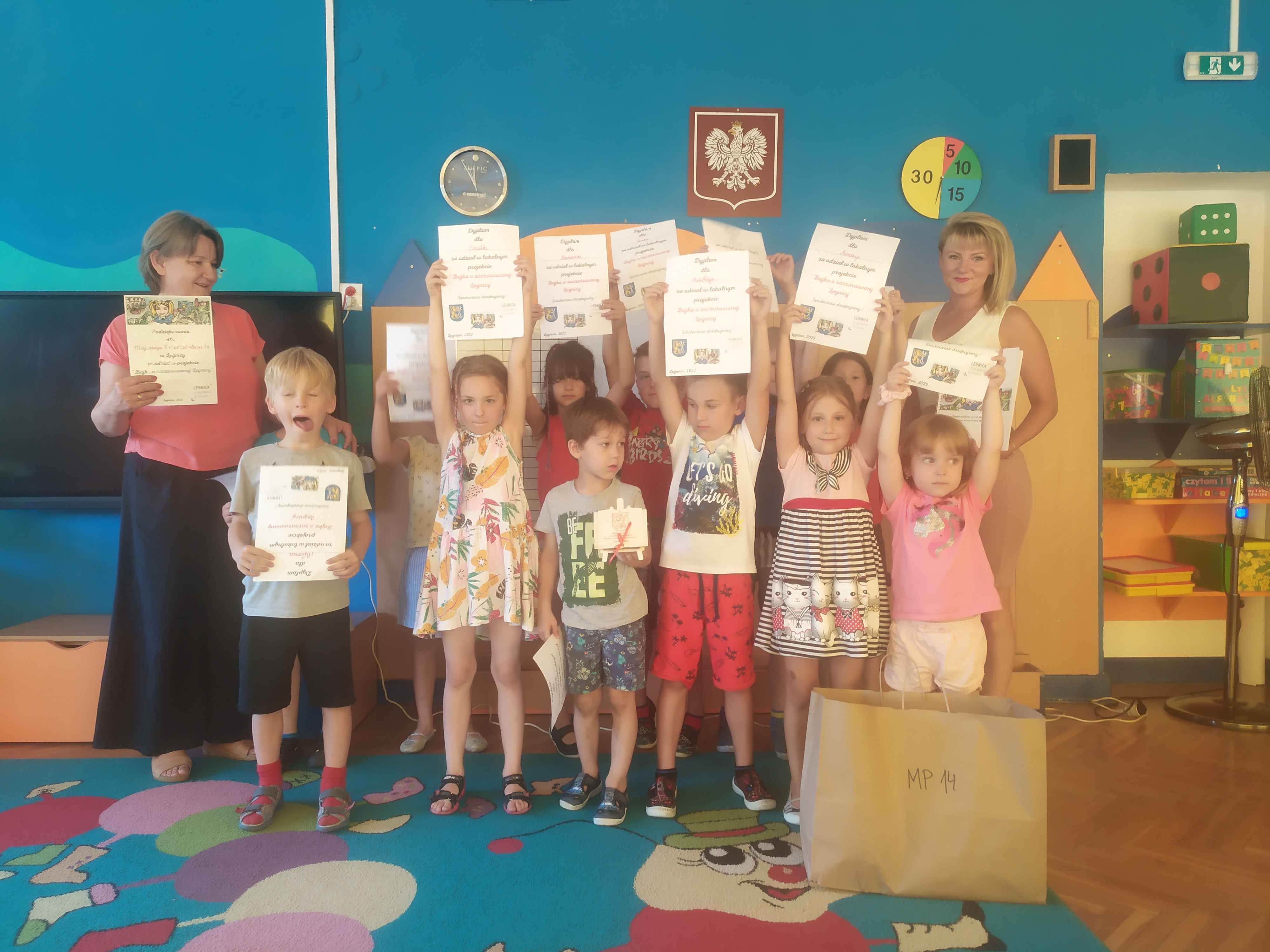 Przedszkolaki napisały bajkę o „zaczarowanej Legnicy”