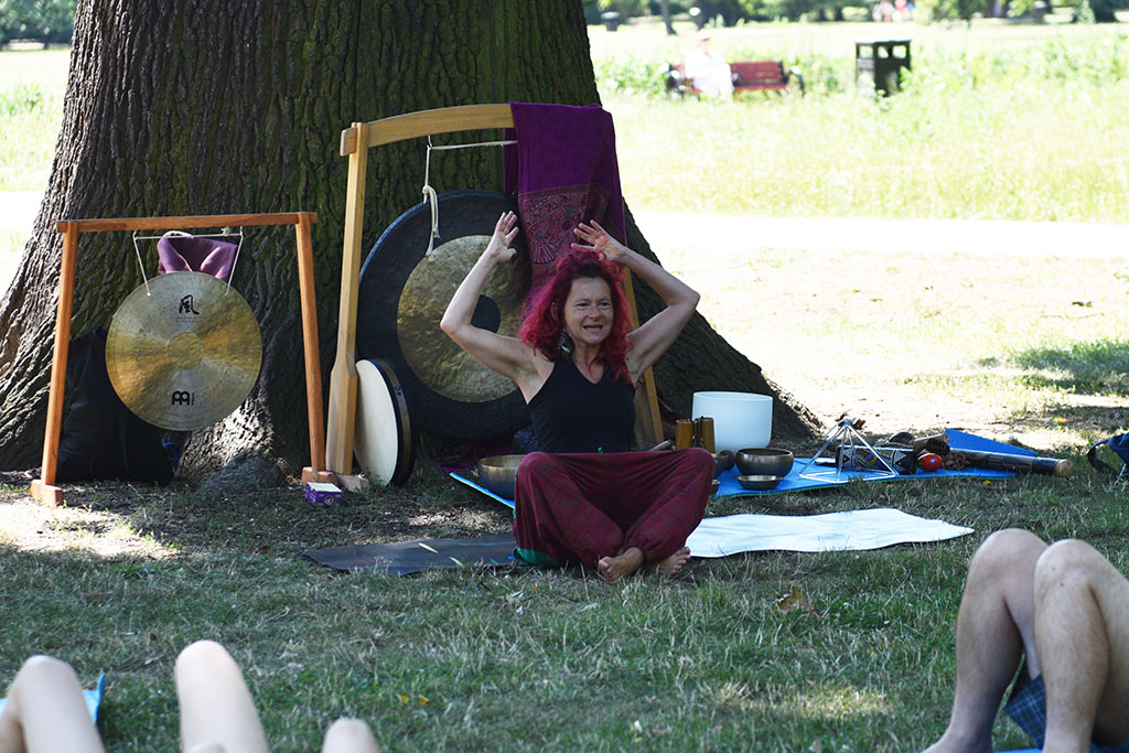 Zajęcia z jogi i koncert gongów i mis tybetańskich