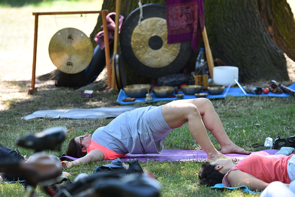Zajęcia z jogi i koncert gongów i mis tybetańskich