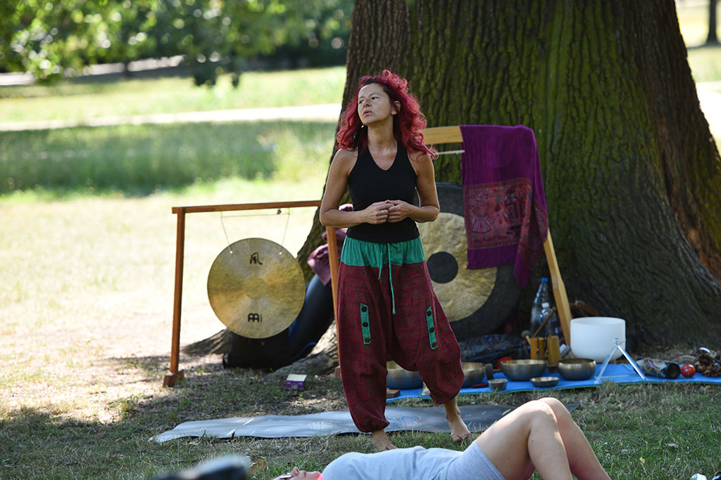 Zajęcia z jogi i koncert gongów i mis tybetańskich