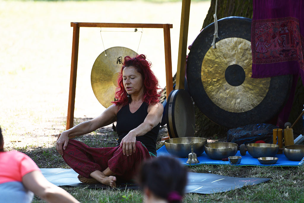 Zajęcia z jogi i koncert gongów i mis tybetańskich