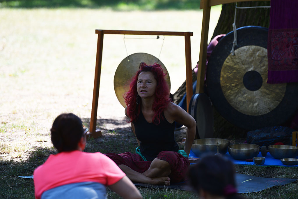 Zajęcia z jogi i koncert gongów i mis tybetańskich