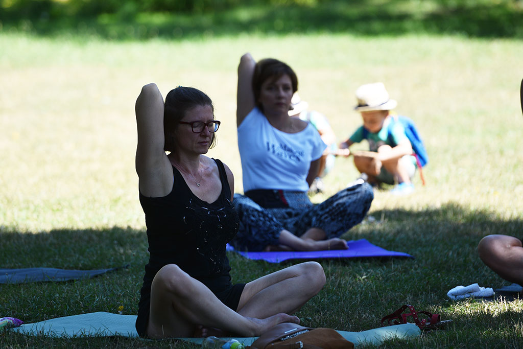 Zajęcia z jogi i koncert gongów i mis tybetańskich