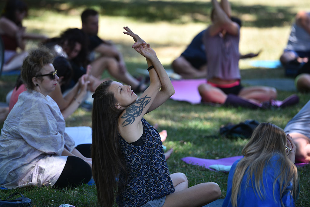Zajęcia z jogi i koncert gongów i mis tybetańskich