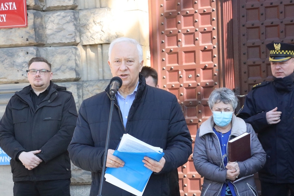 Prezydent Tadeusz Krzakowski na zdjęciach z ostatnich 20 lat