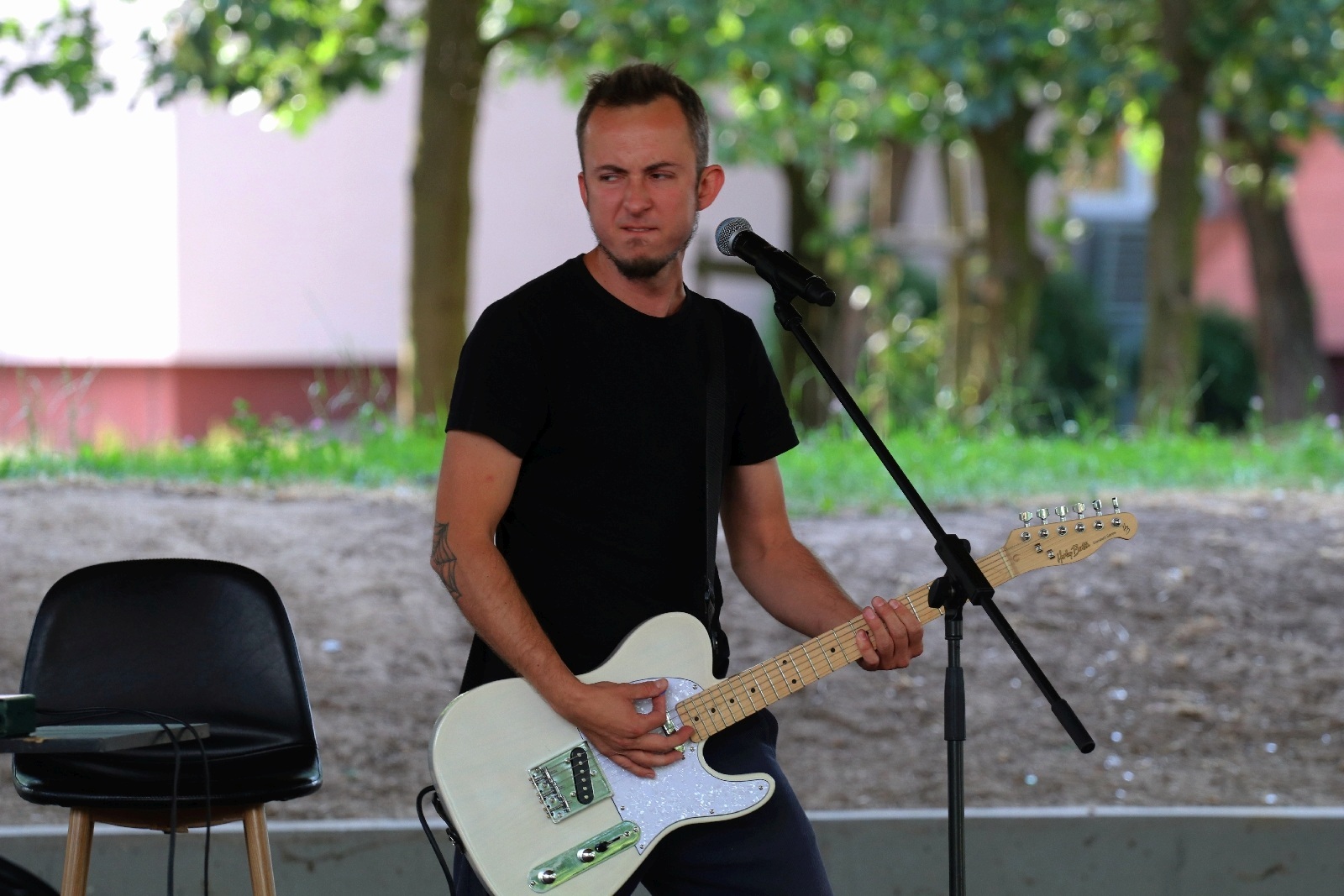 Marcin Antonowski zagrał na Scenie Kosmicznej w Legnicy