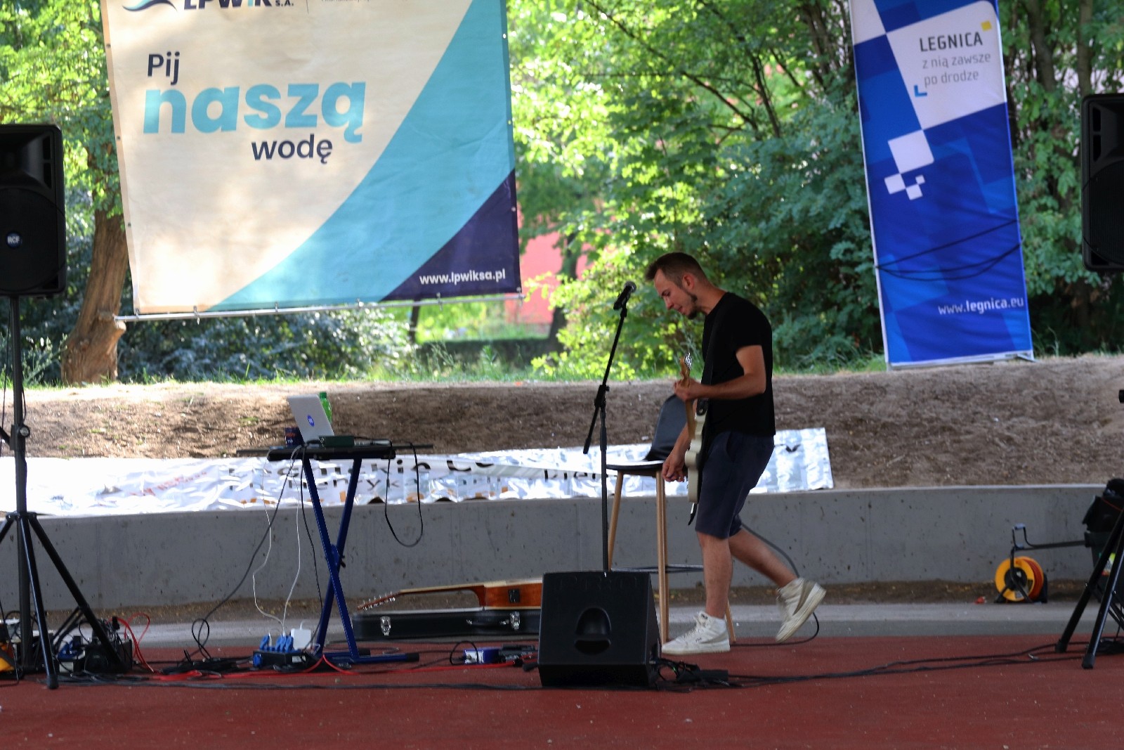 Marcin Antonowski zagrał na Scenie Kosmicznej w Legnicy