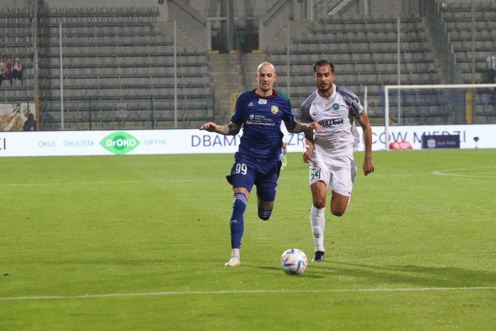 Miedź w trzeciej kolejce Ekstraklasy przegrała z Wartą 1:2