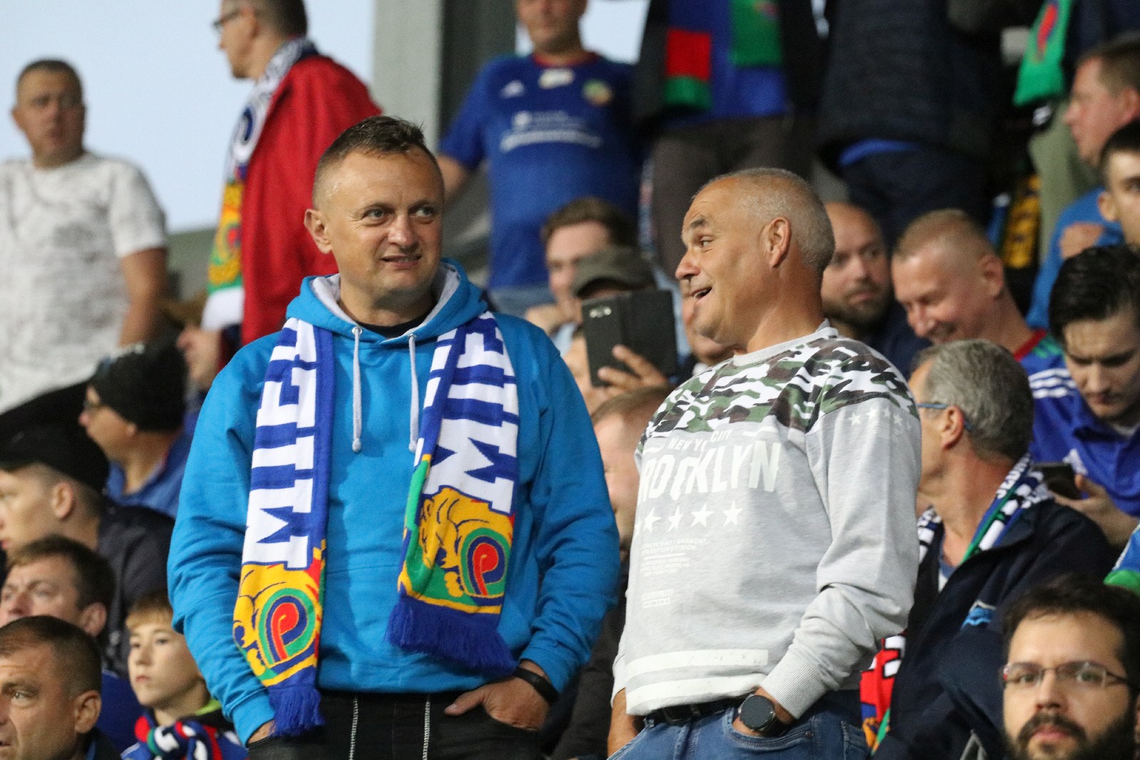 Mimo deszczu na trybunach zasiadło ponad cztery tysiące kibiców