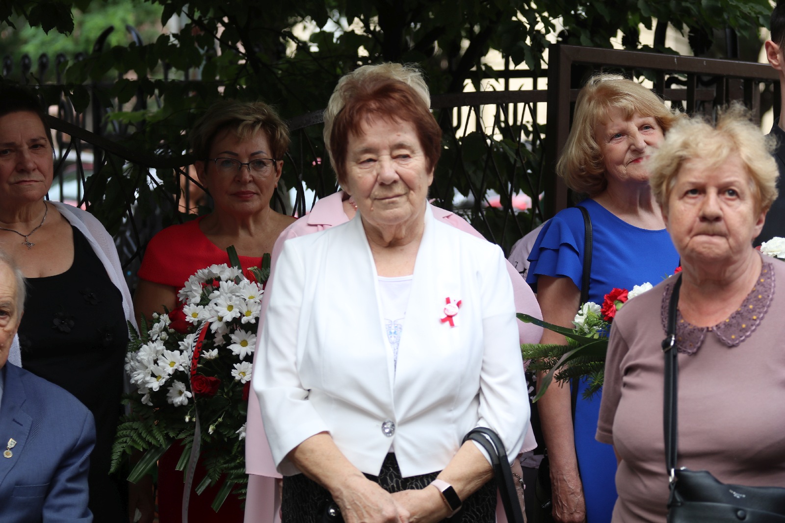 Kilkadziesiąt osób przyszło pod nową tablicę Szarych Szeregów