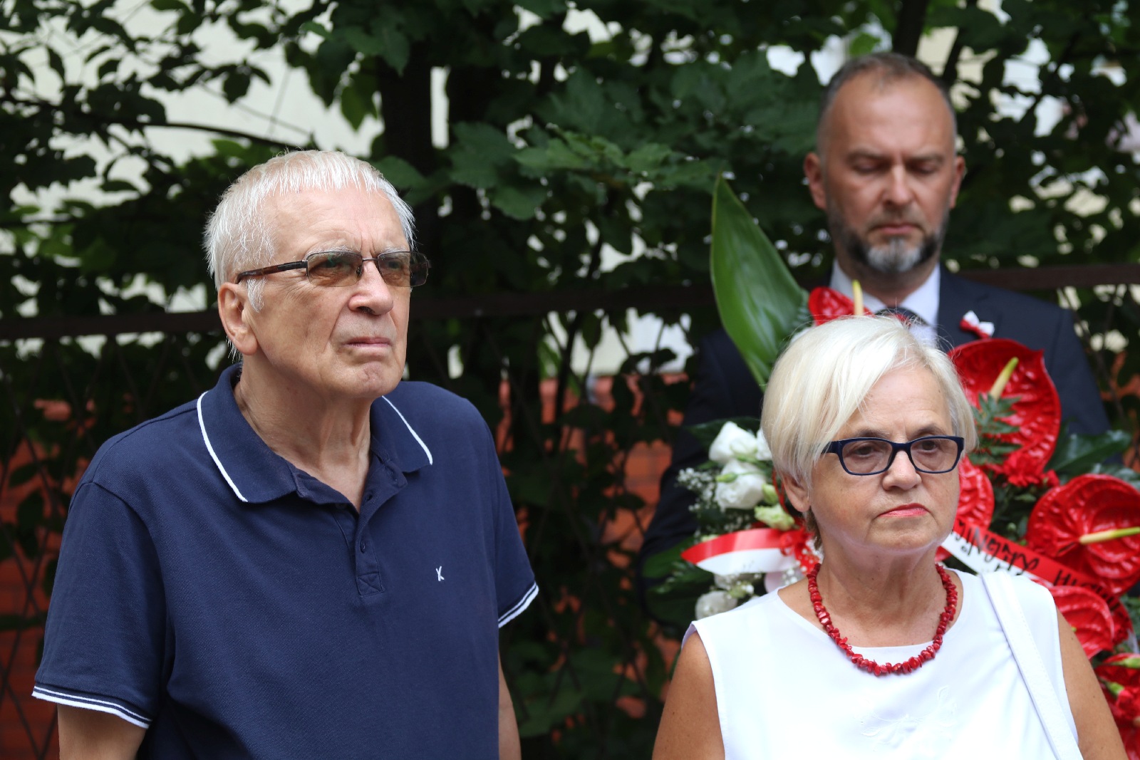 Kilkadziesiąt osób przyszło pod nową tablicę Szarych Szeregów