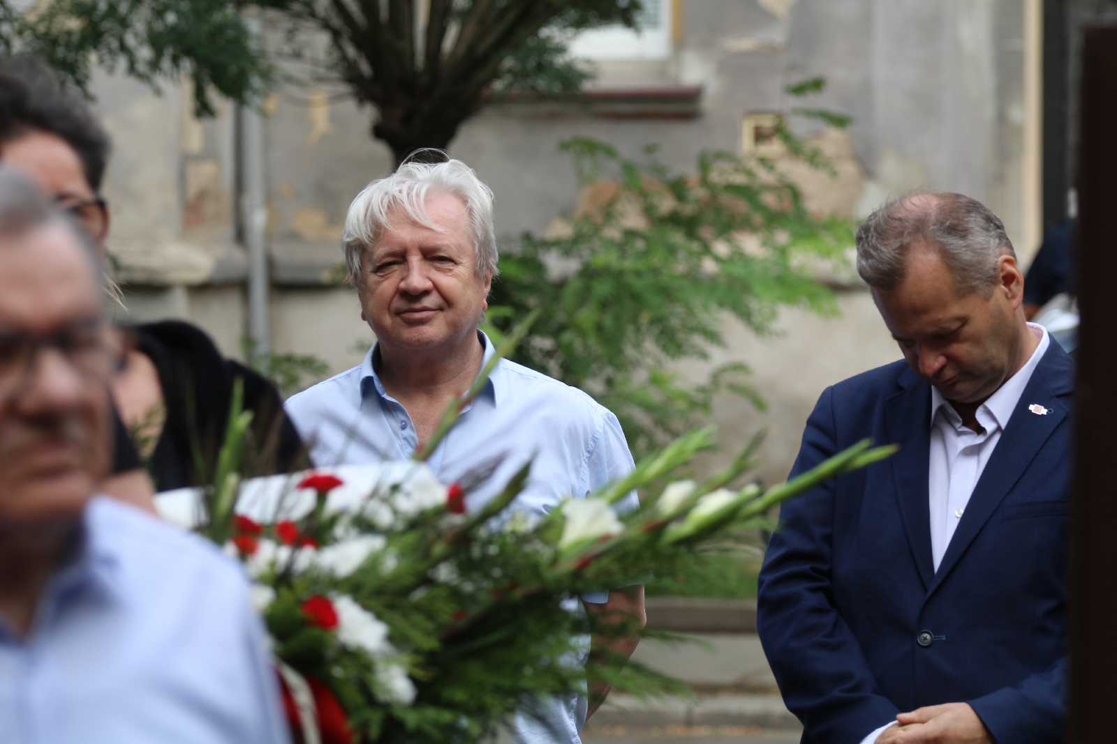 Kilkadziesiąt osób przyszło pod nową tablicę Szarych Szeregów