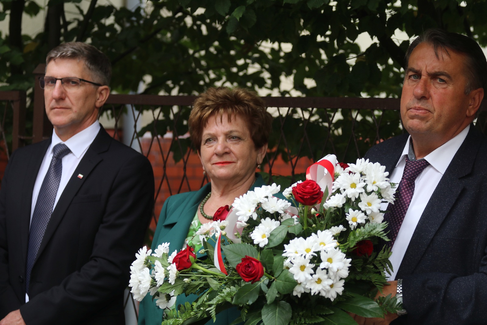 Kilkadziesiąt osób przyszło pod nową tablicę Szarych Szeregów