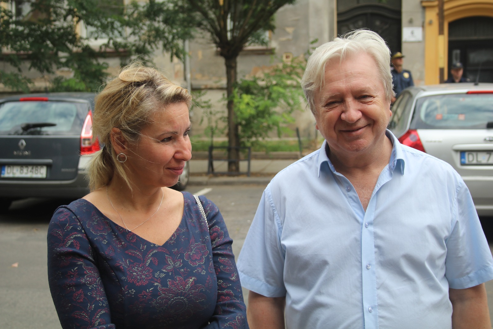 Kilkadziesiąt osób przyszło pod nową tablicę Szarych Szeregów
