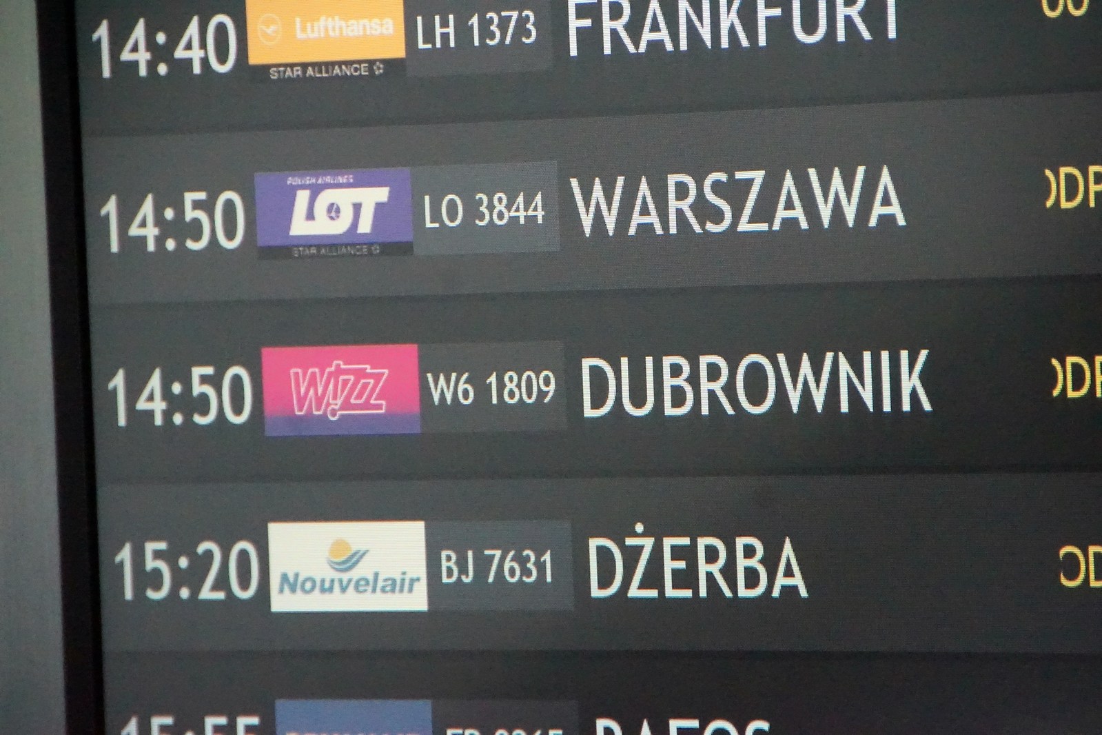 Inauguracja nowego połączenia lotniczego Wrocław - Dubrownik