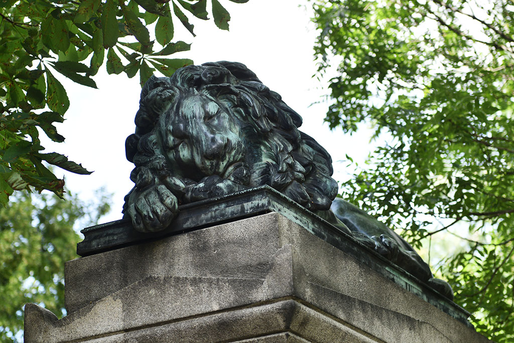 Poznaliśmy historię lwa śpiącego w Parku Miejskim i jego twórcy