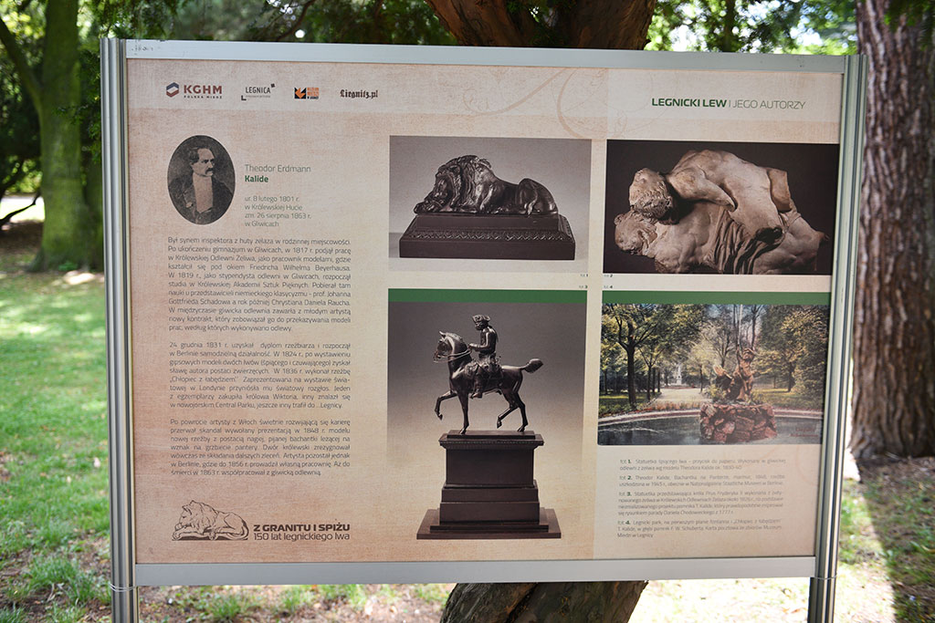 Poznaliśmy historię lwa śpiącego w Parku Miejskim i jego twórcy