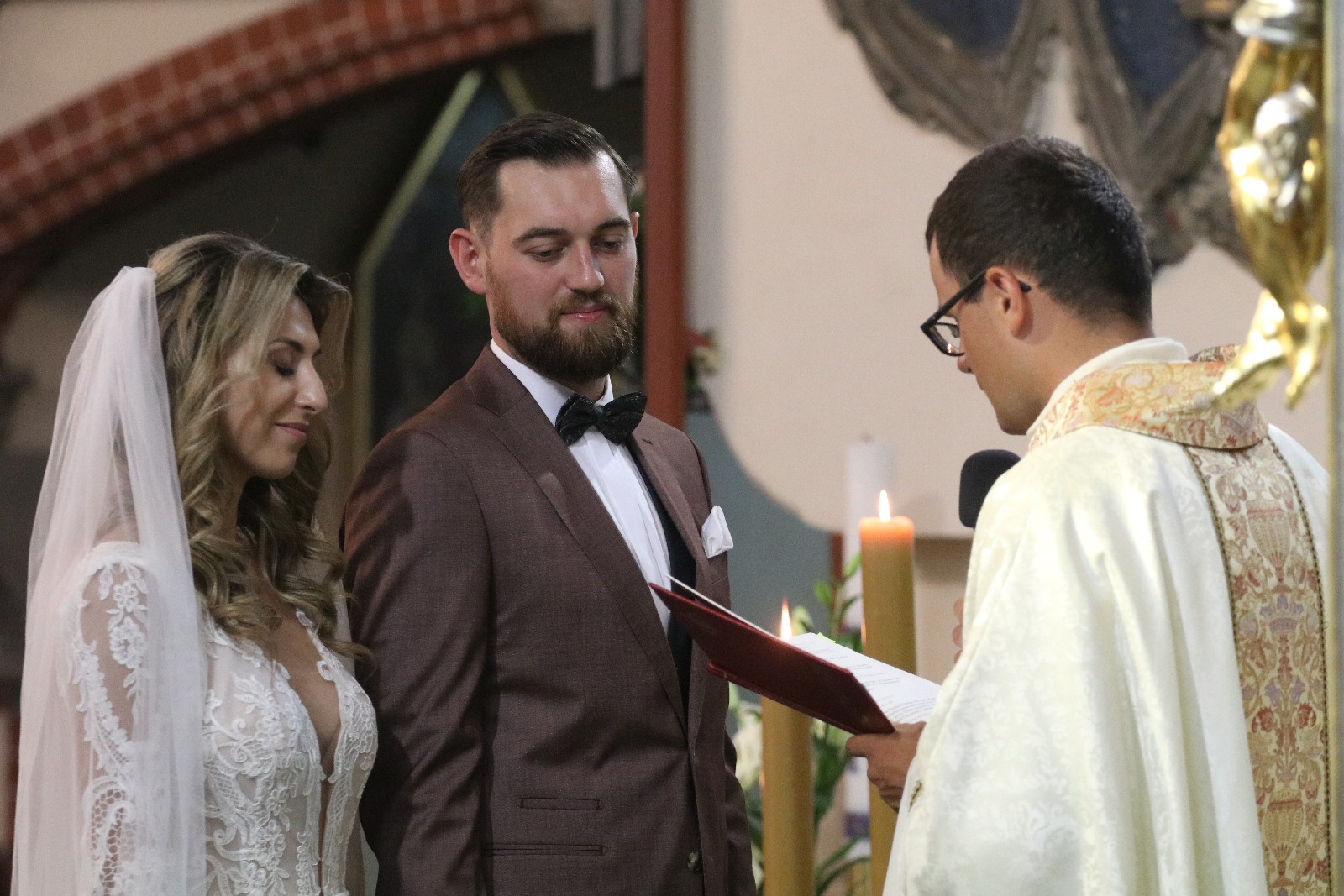 Sakramentalne tak powiedzieli sobie Michał Papaj i Marzena Dalek