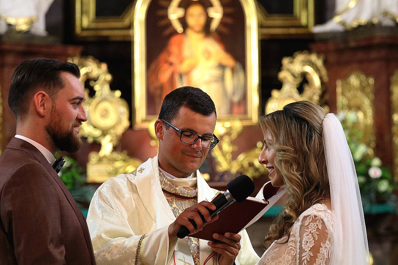 Sakramentalne tak powiedzieli sobie Michał Papaj i Marzena Dalek