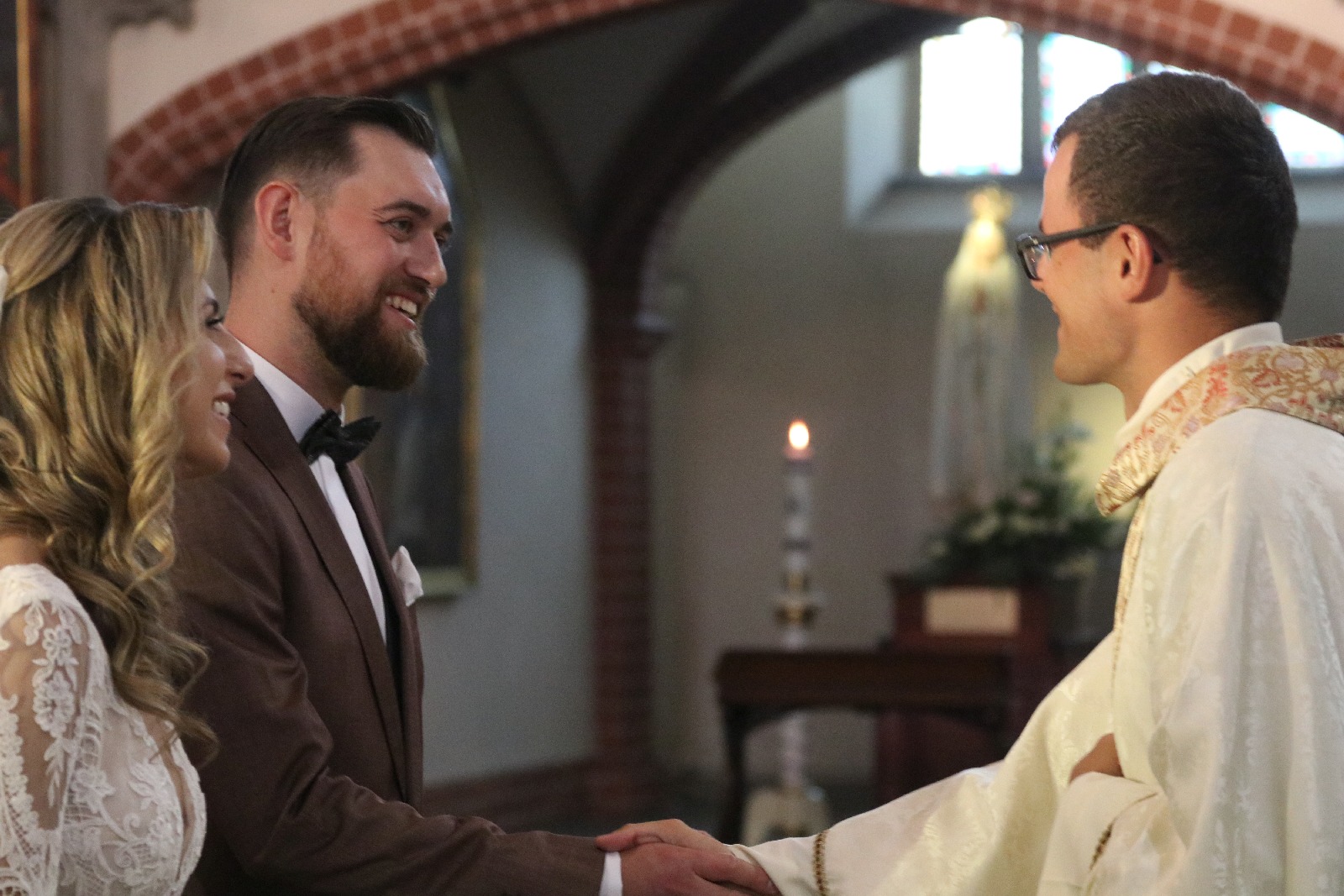 Sakramentalne tak powiedzieli sobie Michał Papaj i Marzena Dalek
