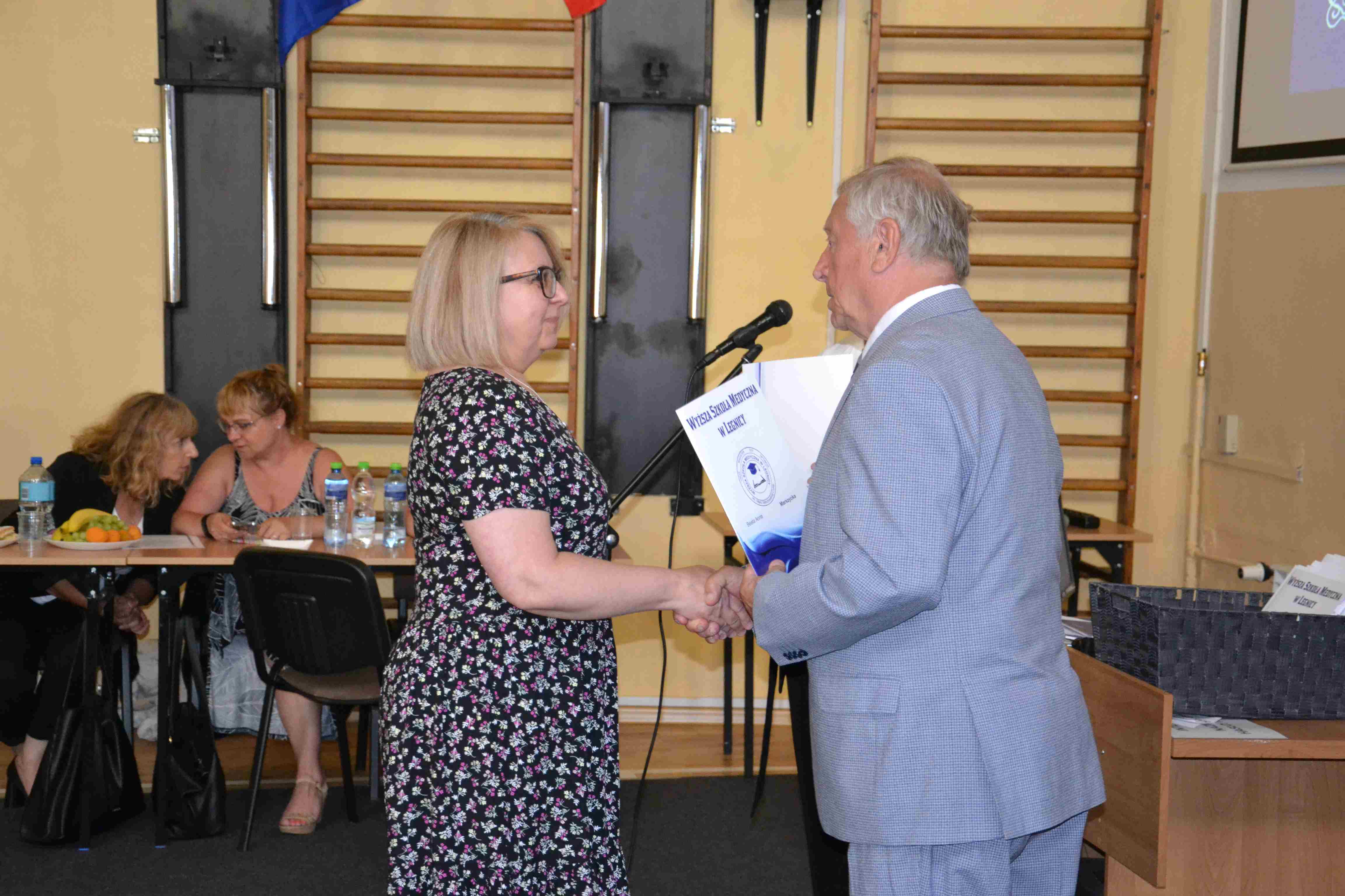 Dyplomatorium absolwentów rocznika 2022 w WSM w Legnicy