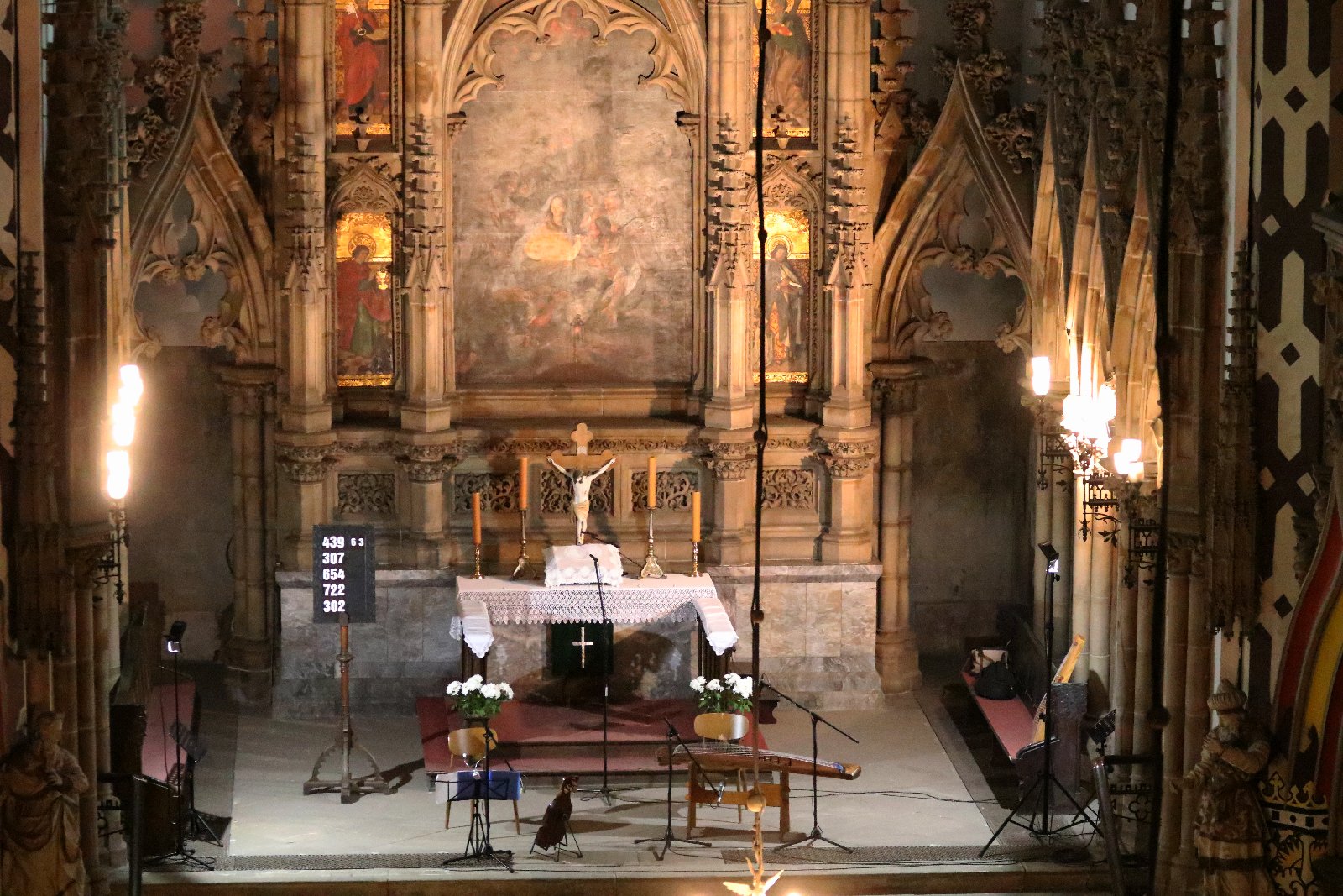 Maria Pomianowska, Mingije Yu oraz Zbigniew Gach na organach