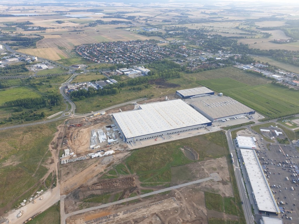 Tak przebiega praca na budowie zbiorczej drogi południowej