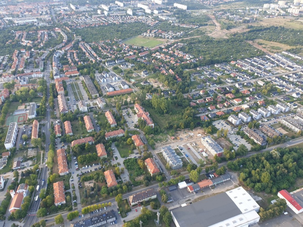 Tak przebiega praca na budowie zbiorczej drogi południowej