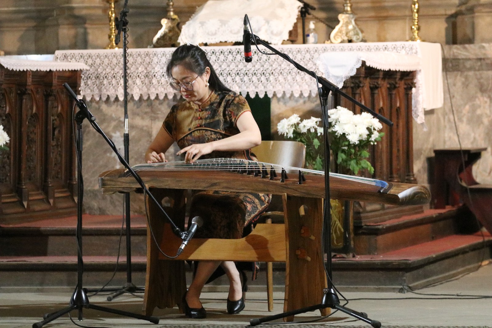 Maria Pomianowska, Mingije Yu oraz Zbigniew Gach na organach