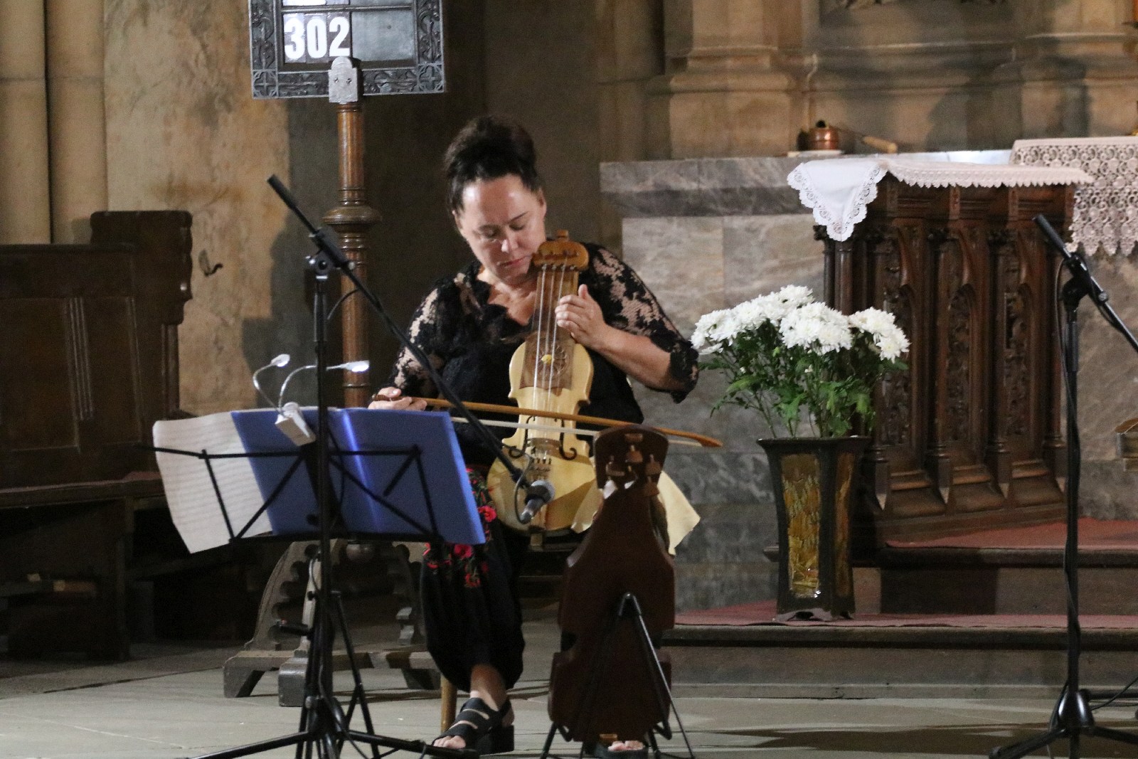 Maria Pomianowska, Mingije Yu oraz Zbigniew Gach na organach