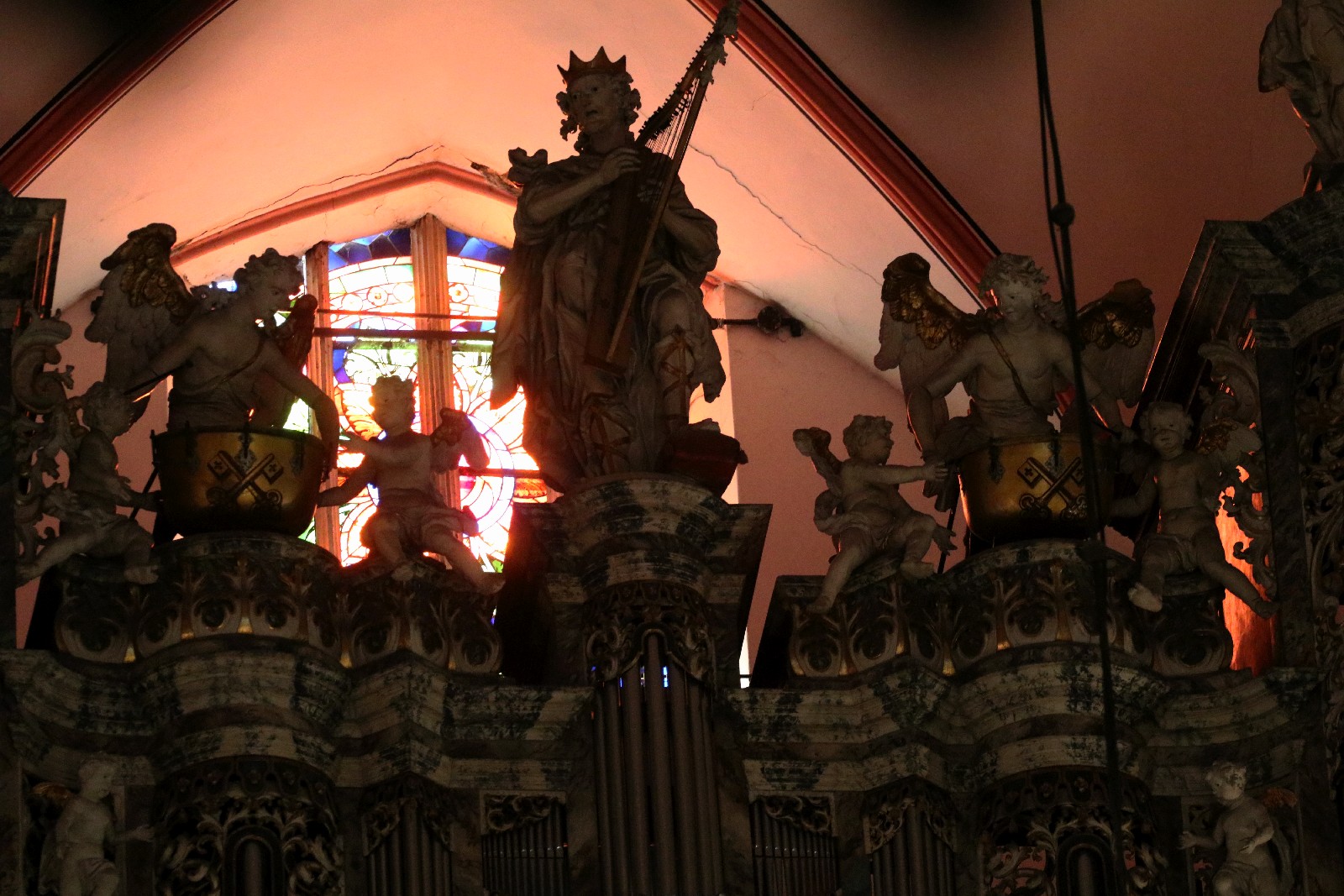 Maria Pomianowska, Mingije Yu oraz Zbigniew Gach na organach