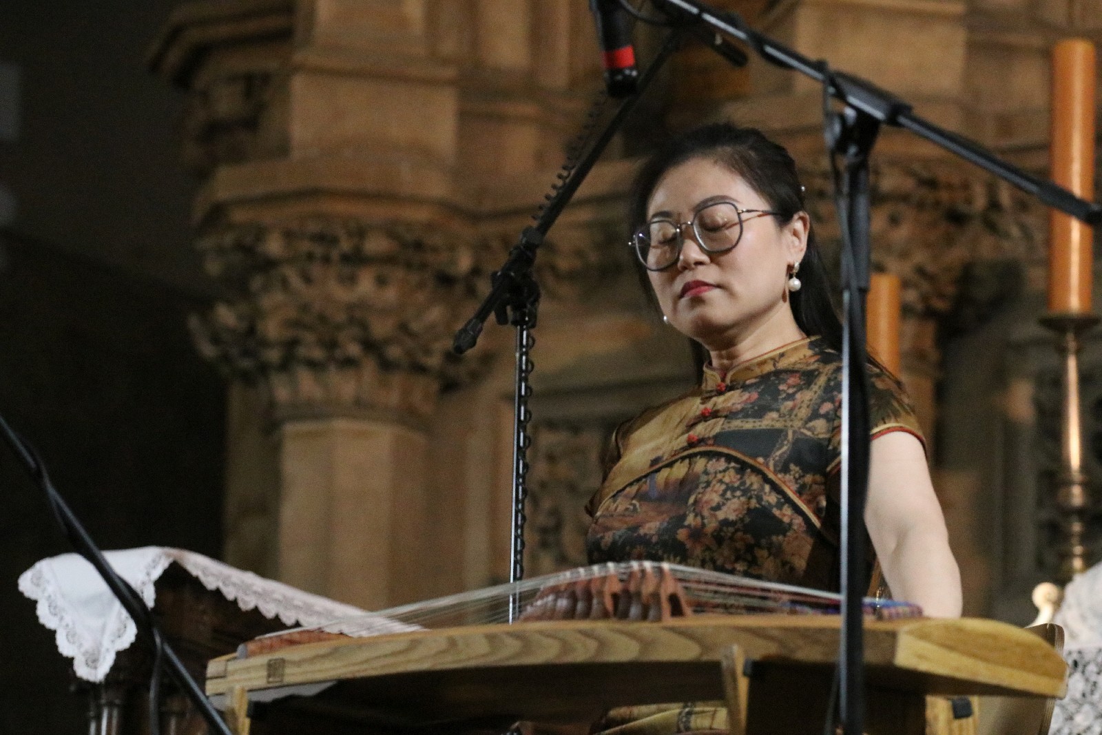 Maria Pomianowska, Mingije Yu oraz Zbigniew Gach na organach