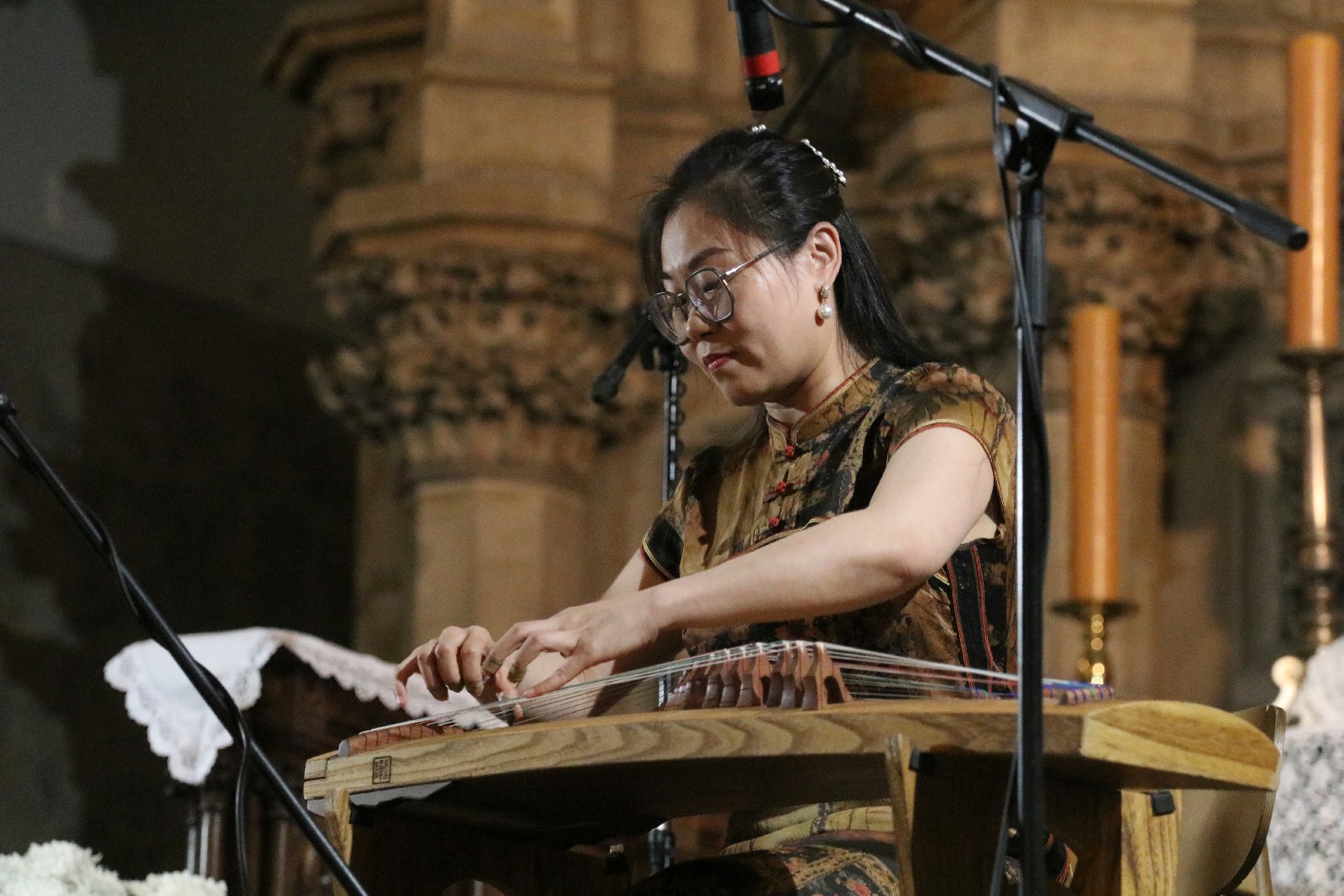 Maria Pomianowska, Mingije Yu oraz Zbigniew Gach na organach