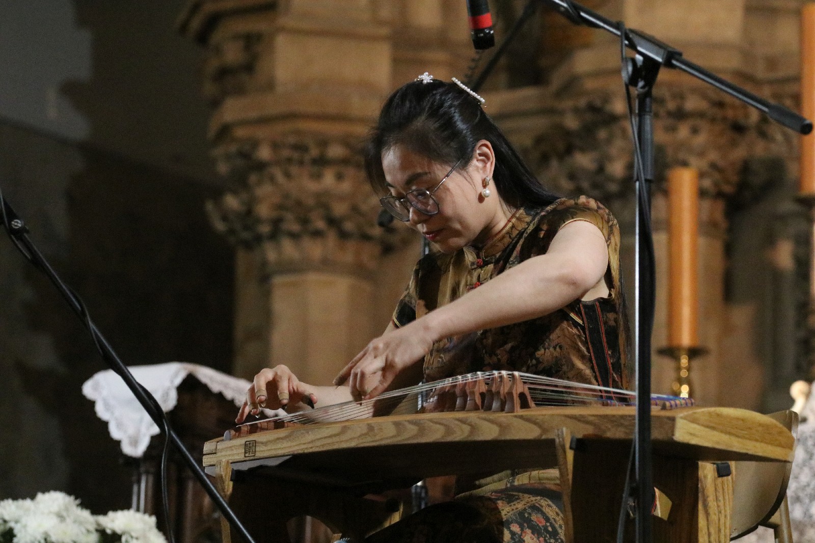 Maria Pomianowska, Mingije Yu oraz Zbigniew Gach na organach