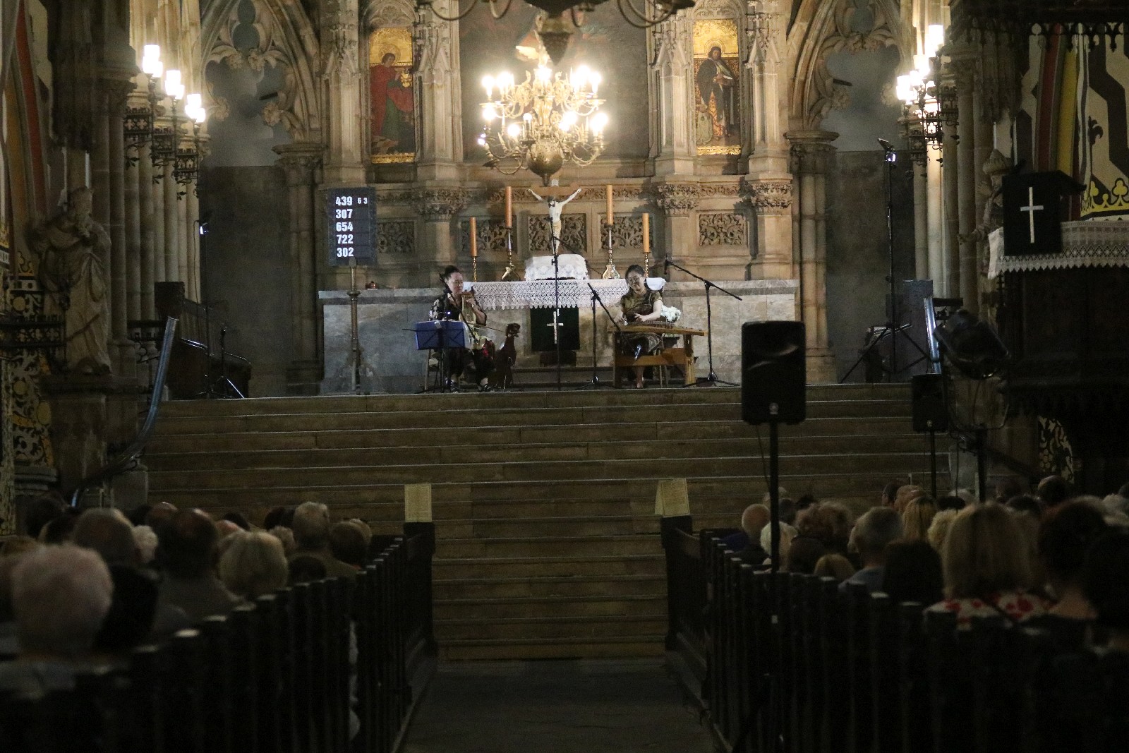 Maria Pomianowska, Mingije Yu oraz Zbigniew Gach na organach