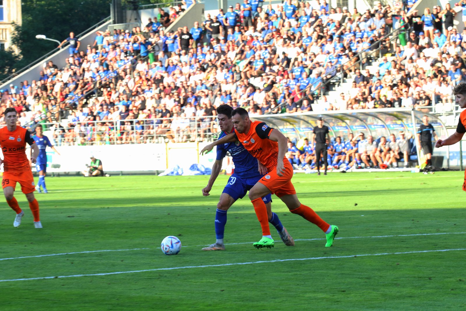 Miedź Legnica przegrywa derby z Zagłębiem Lubin