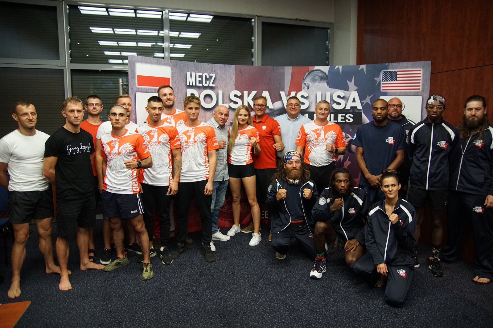 Odbyło się oficjalne ważnie przed meczem Polska - USA