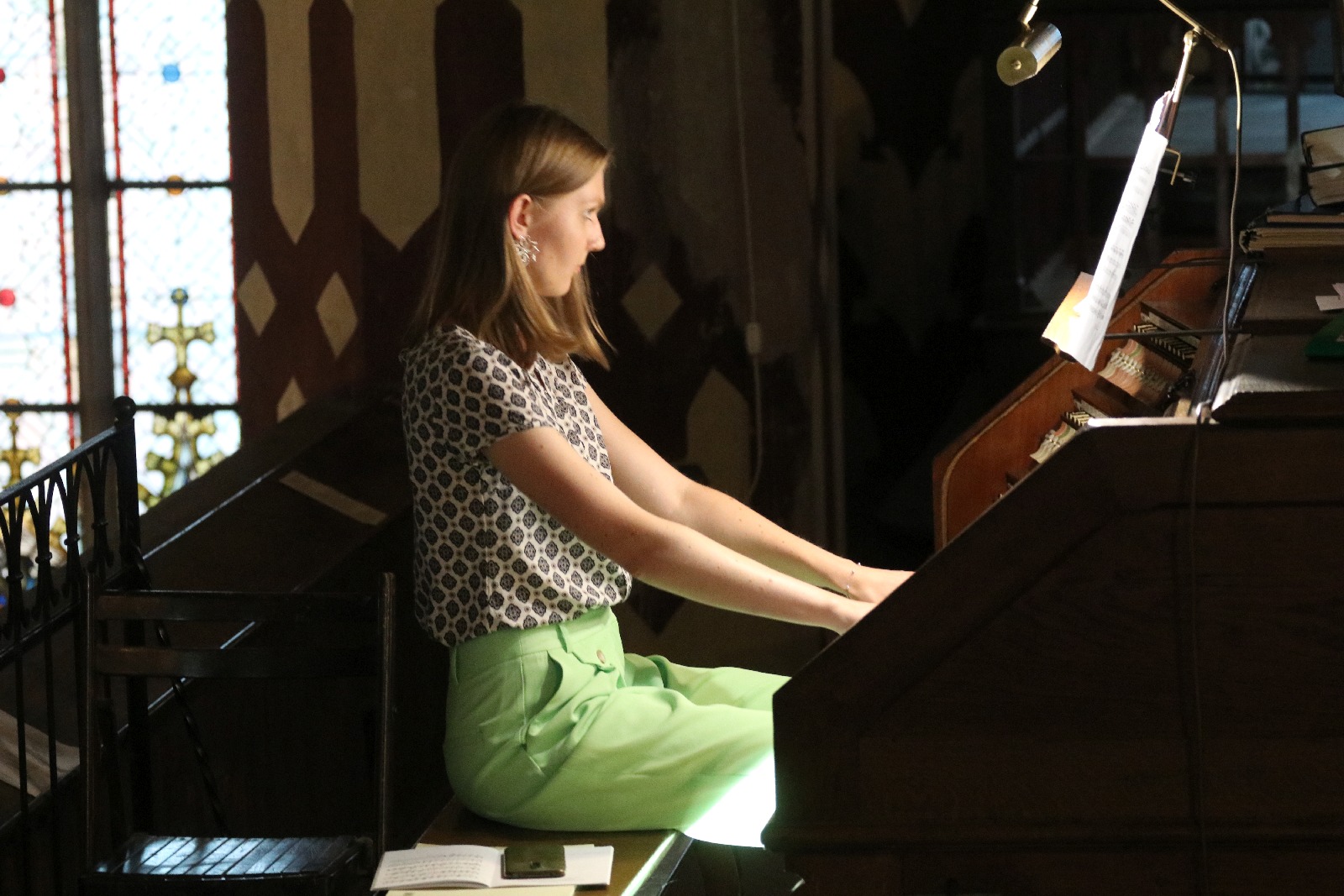 Koncert Gaudeamus omnes w kościele ewangelickim w Legnicy