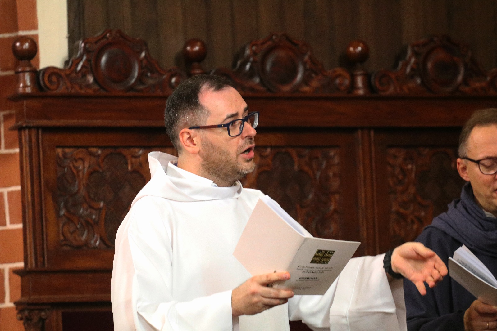 Msza świeta w legnickiej katedrze ze śpiewem gregoriańskim