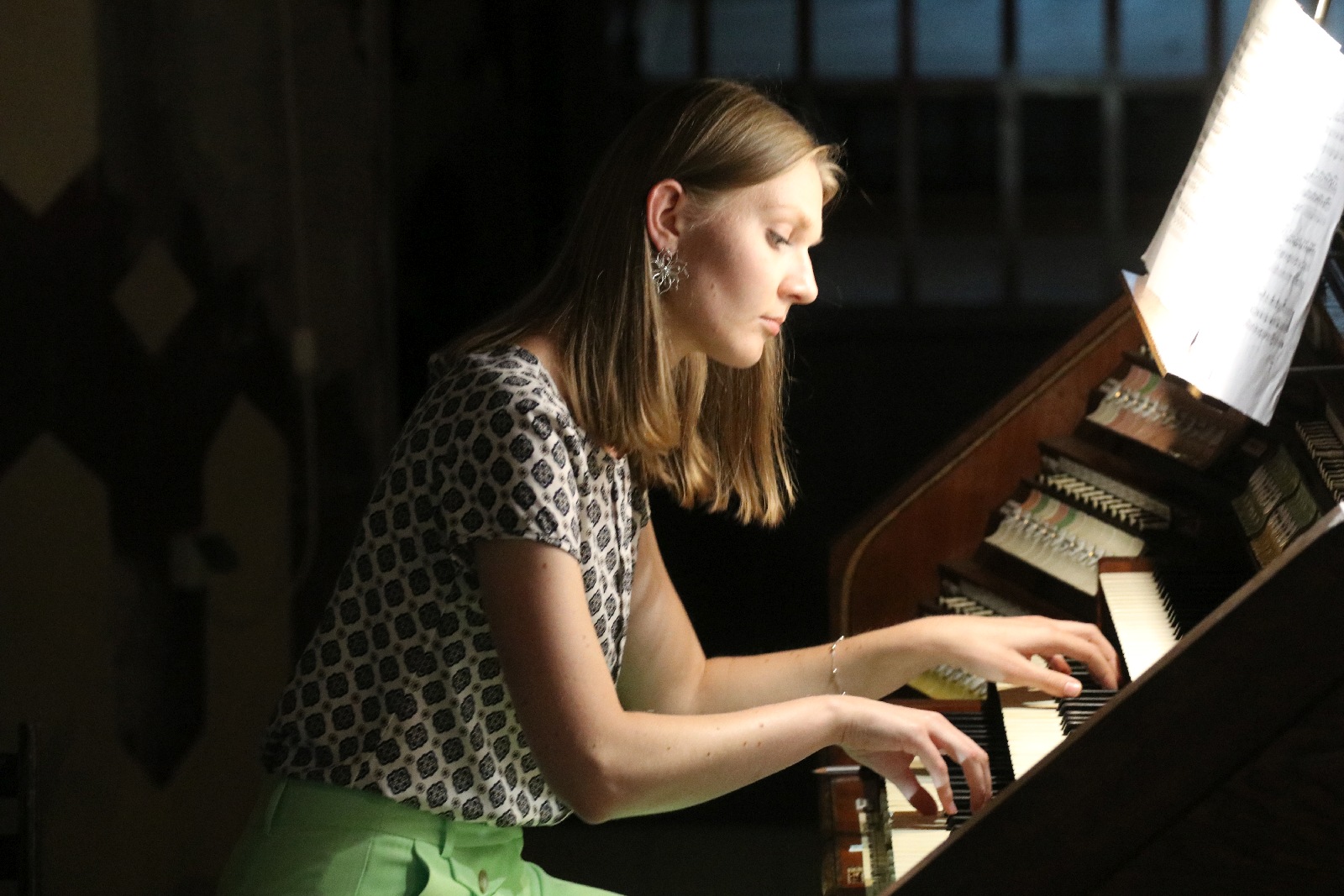 Koncert Gaudeamus omnes w kościele ewangelickim w Legnicy