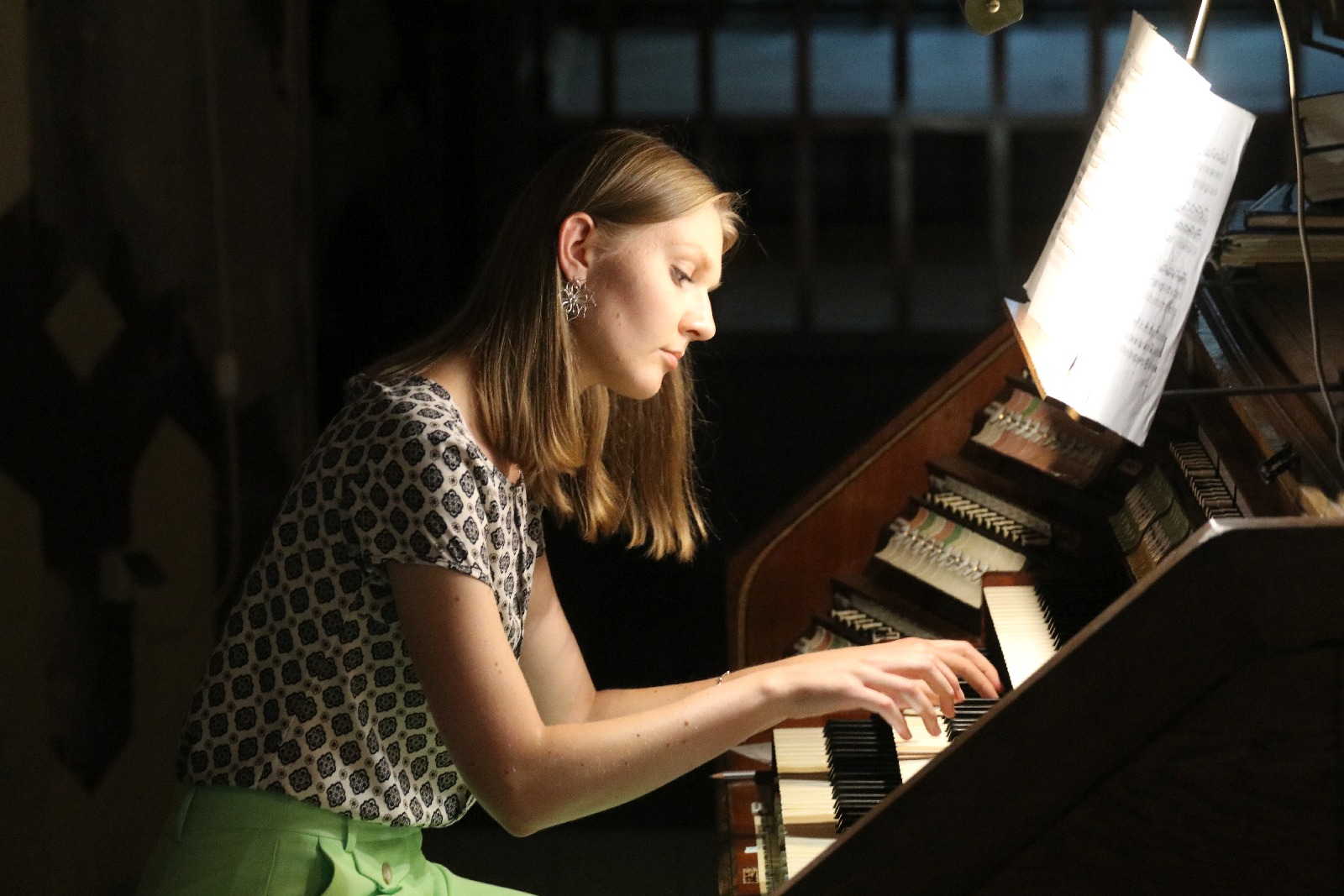 Koncert Gaudeamus omnes w kościele ewangelickim w Legnicy