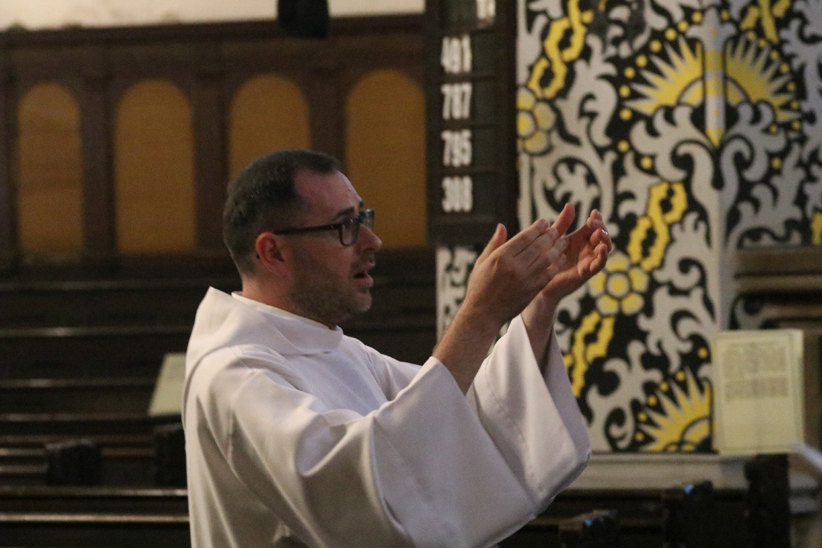 Koncert Gaudeamus omnes w kościele ewangelickim w Legnicy