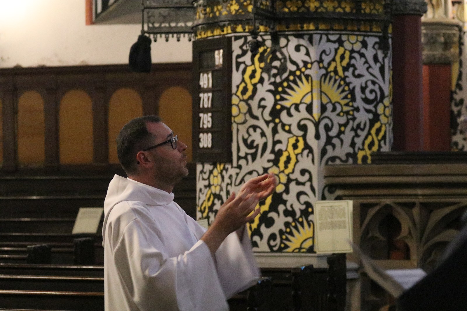 Koncert Gaudeamus omnes w kościele ewangelickim w Legnicy