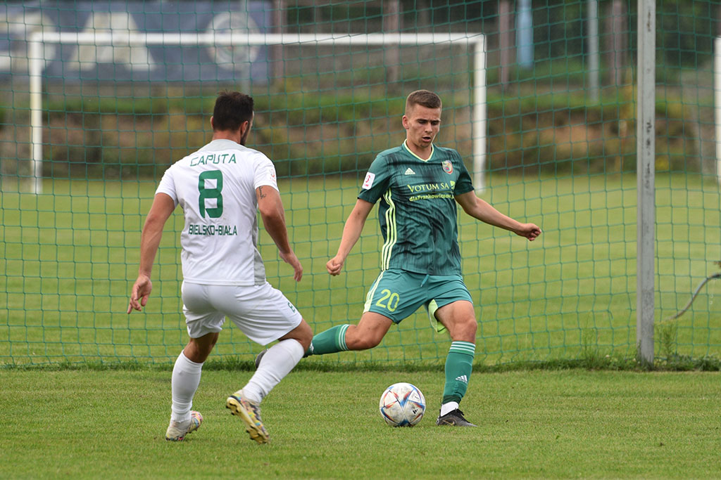 Miedź II Legnica przegrała z Rekordem Bielsko Biała