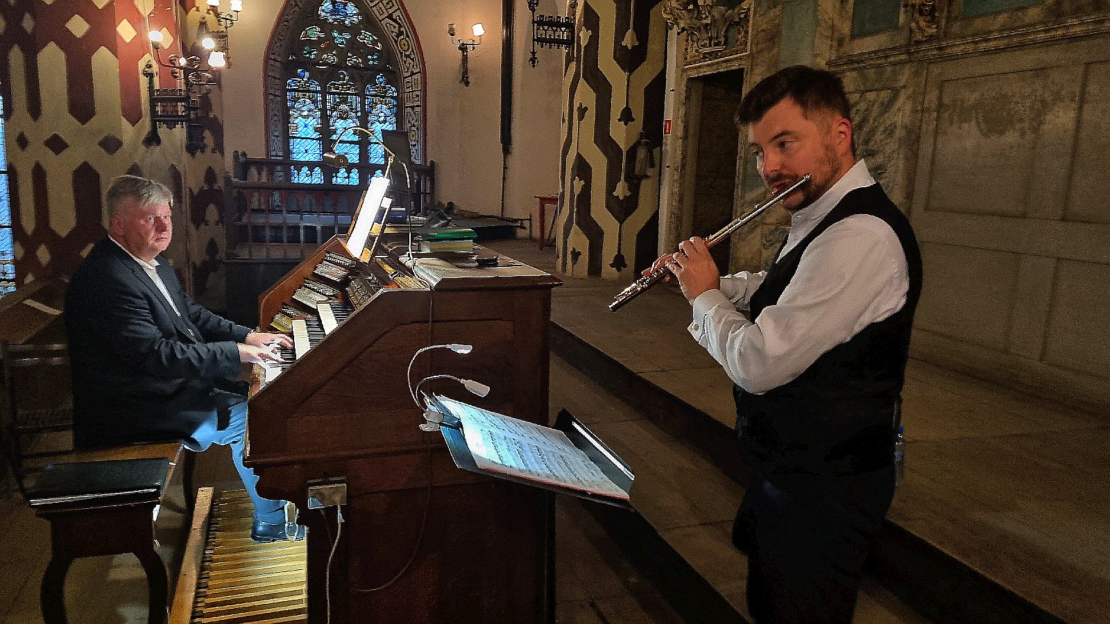 Koncert Łukasza Długosza i Romana Peruckiego podczas LWO