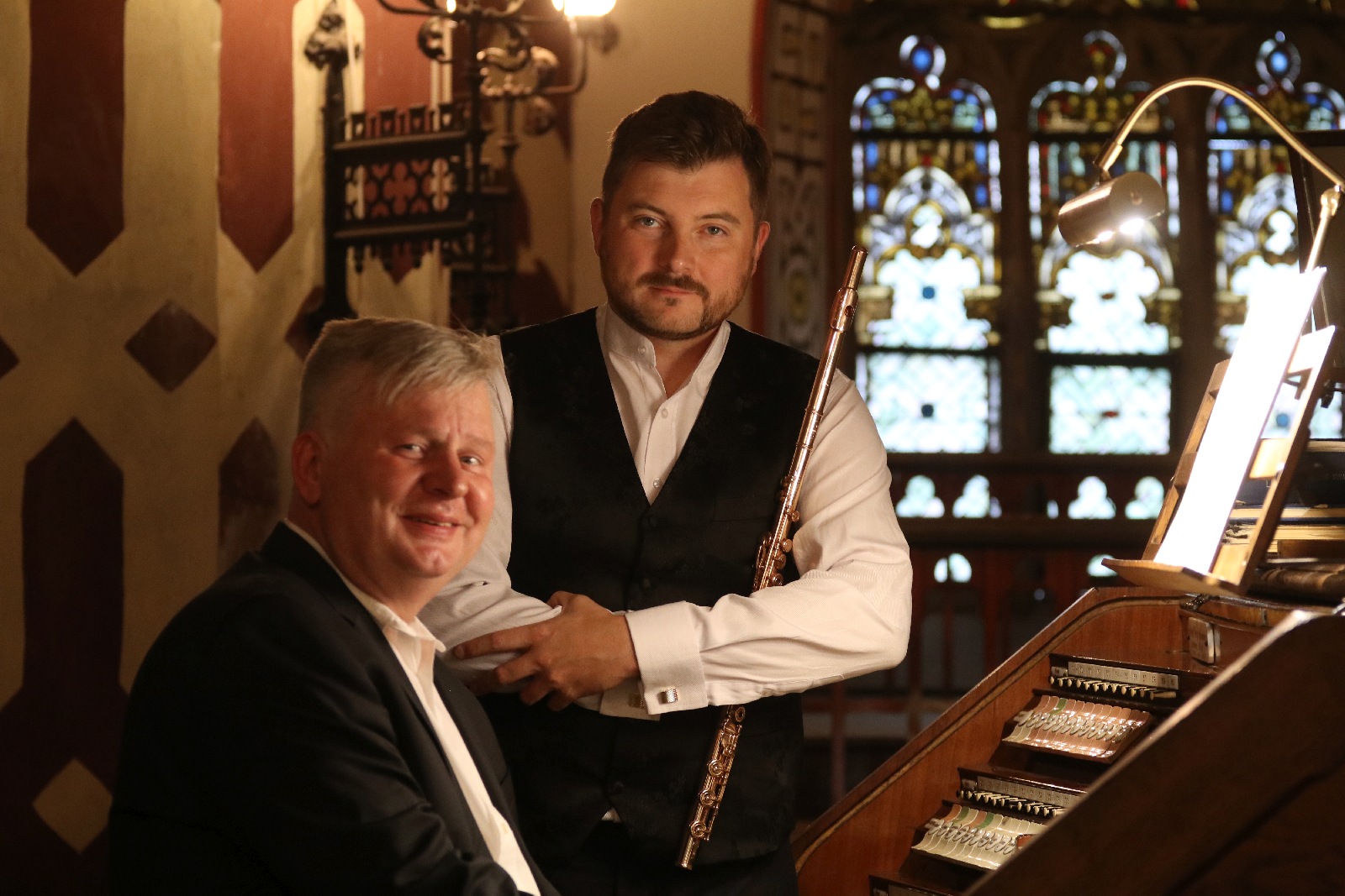 Koncert Łukasza Długosza i Romana Peruckiego podczas LWO